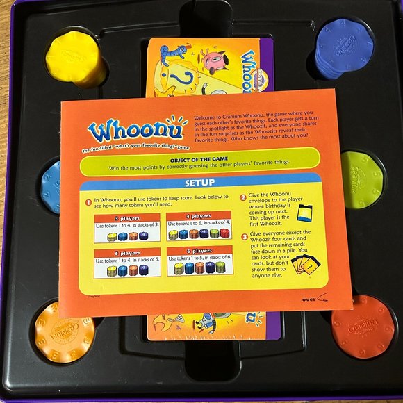 Cranium 2005 Edition Whoonu  Game in Original Tin Container - Picture 4 of 12